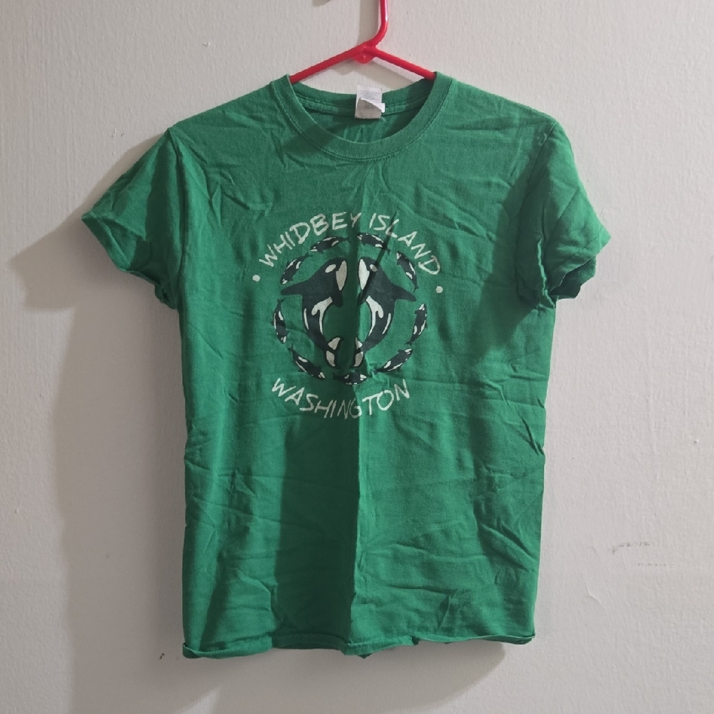 Green Whidbey Island Tee